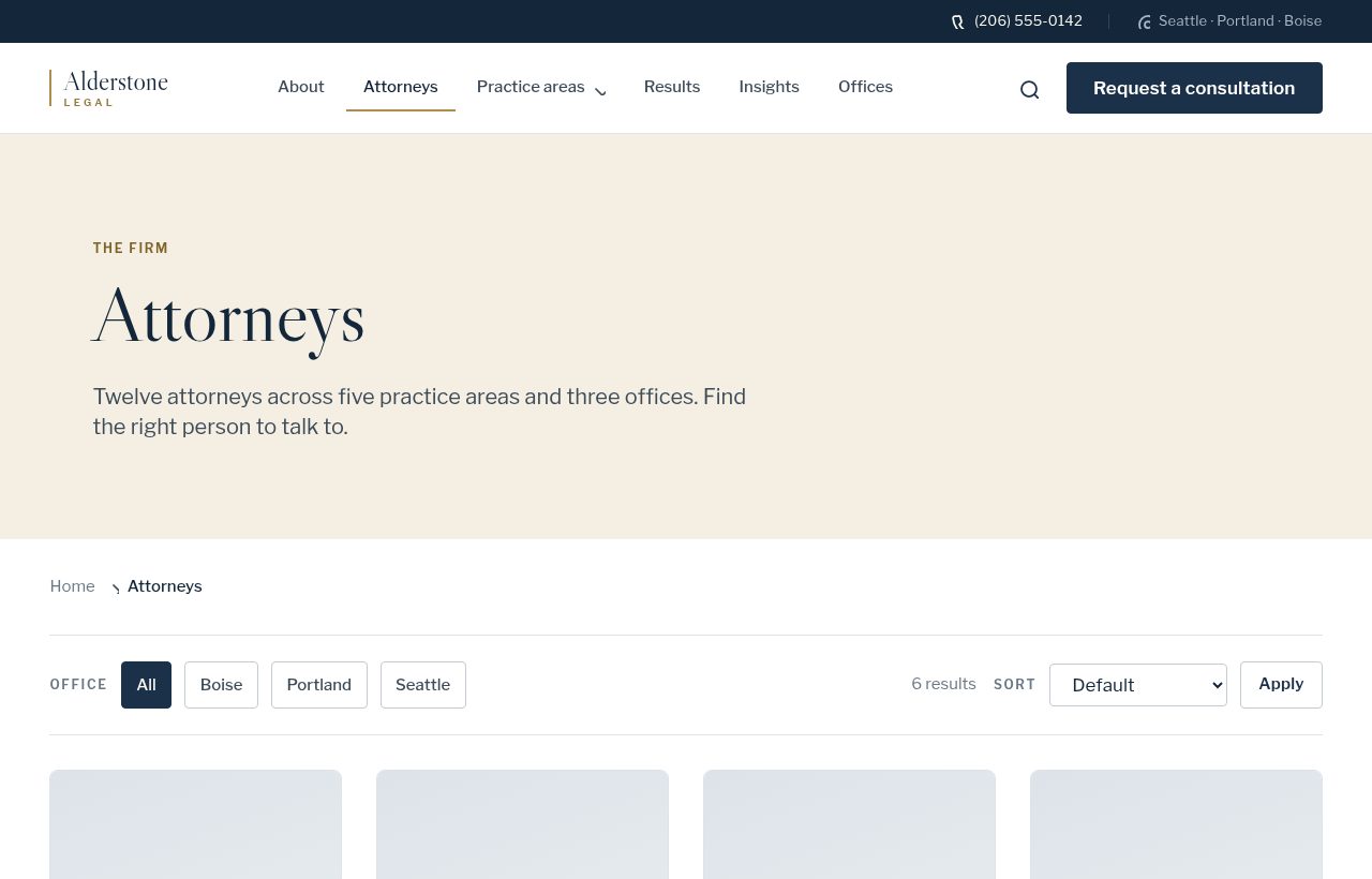 Attorneys archive — filterable by office